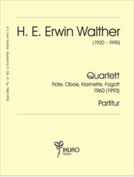 H. E. Erwin Walther (1920-1995) Quartett 1960 (1993)