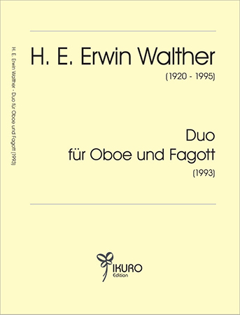 H. E. Erwin Walther (1920-1995) Duo für Oboe und Fagott (1993)