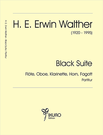 H. E. Erwin Walther (1920-1995) Black Suite – nach Blues und Spirituals (ca. 1963)