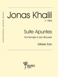 Jonas Khalil | Suite Apuntes für Gitarre Solo (2018)