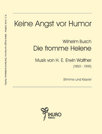 H. E. Erwin Walther (1920-1995) 12 Sprechlieder für Sprecher und Klavier (1987) 